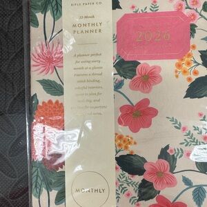 Rifle paper co 2026 12 Monthly planner 2026